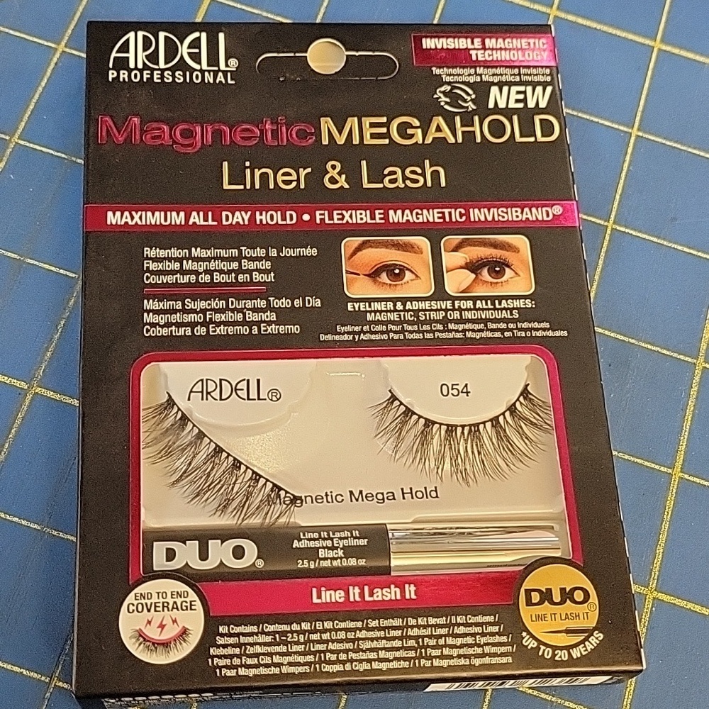 Ardell Magnetic MEGAHOLD Liner & Lash Duo Demi Wispies Line It Lash It New 054